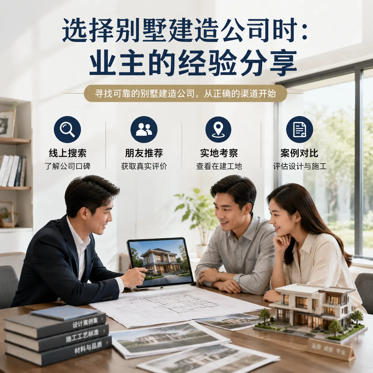 选择别墅建造公司时: 紫云 业主的经验分享