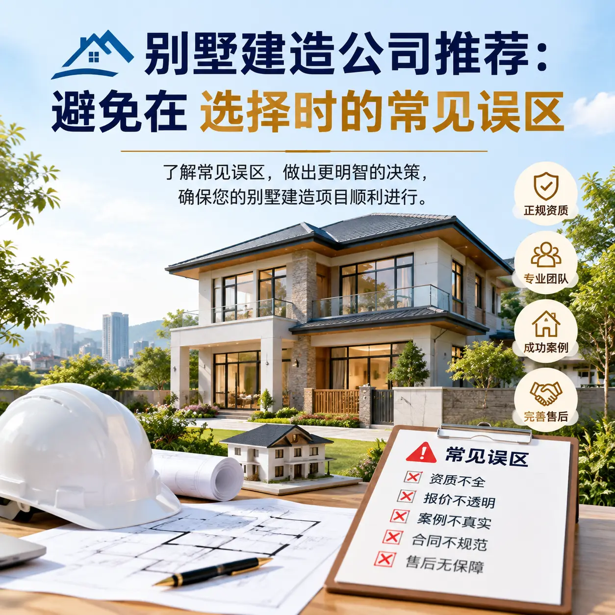 别墅建造公司推荐:避免在 紫云 选择时的常见误区