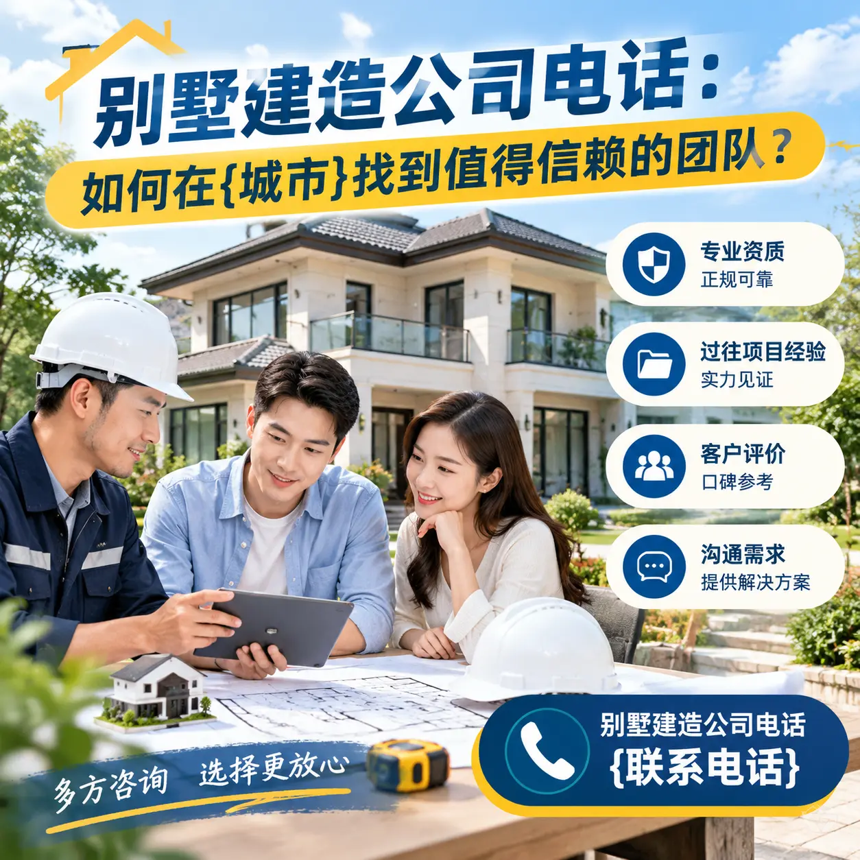 别墅建造公司电话：如何在紫云找到值得信赖的团队？