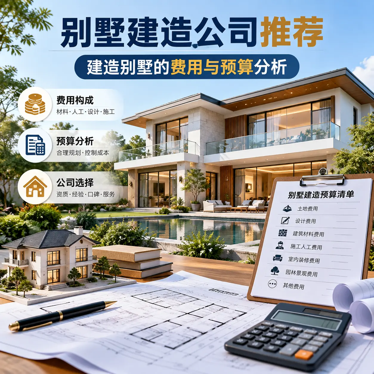 别墅建造公司推荐： 紫云 建造别墅的费用与预算分析