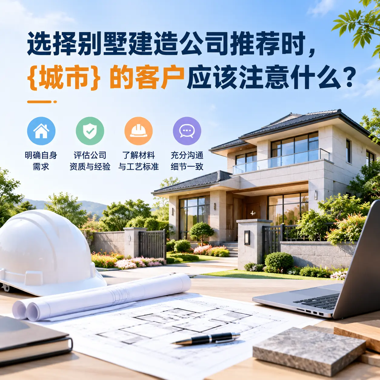 选择别墅建造公司推荐时，紫云 的客户应该注意什么？