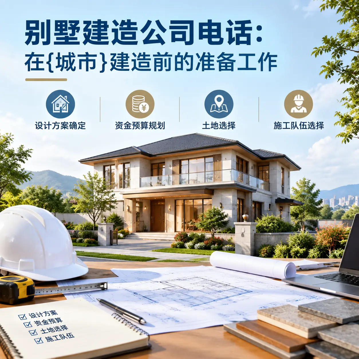 别墅建造公司电话：在紫云建造前的准备工作