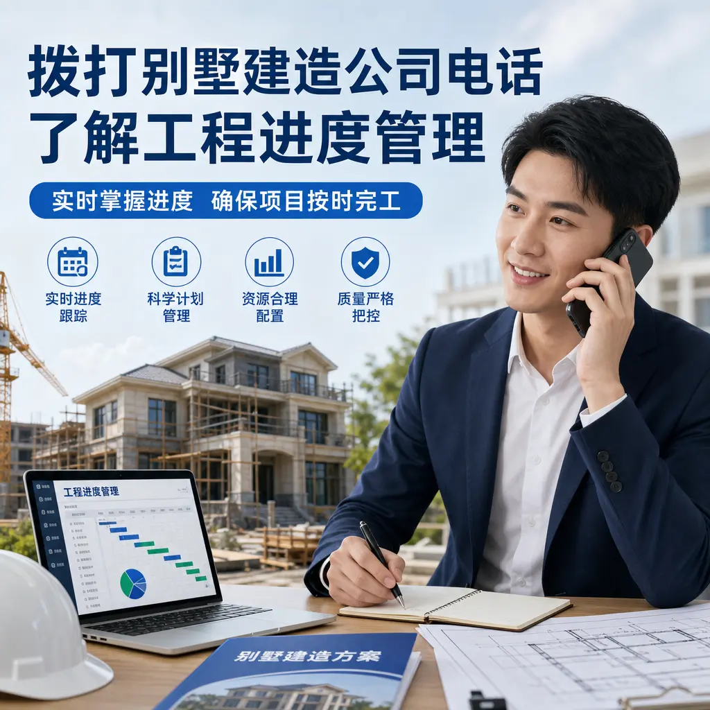 拨打紫云别墅建造公司电话,了解工程进度管理