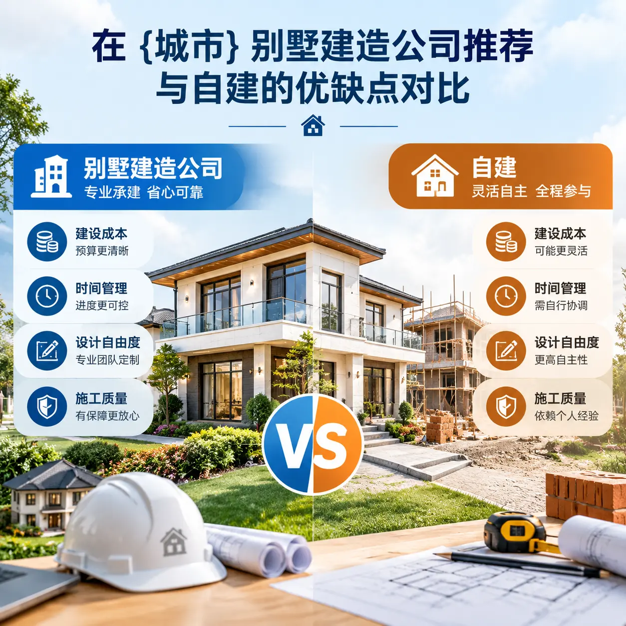 在 紫云 别墅建造公司推荐与自建的优缺点对比